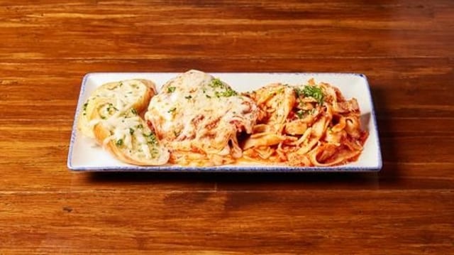 Chicken Parm. Pasta.