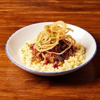 Pulled Pork Mac-and-Cheese