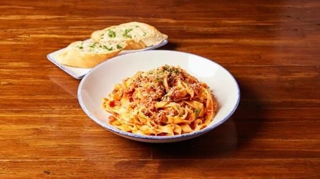 Pasta Bolognese.